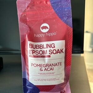 ❤️2/20-Bubbling Epsom Soak - Pomegranate & Acai - Red and Purple